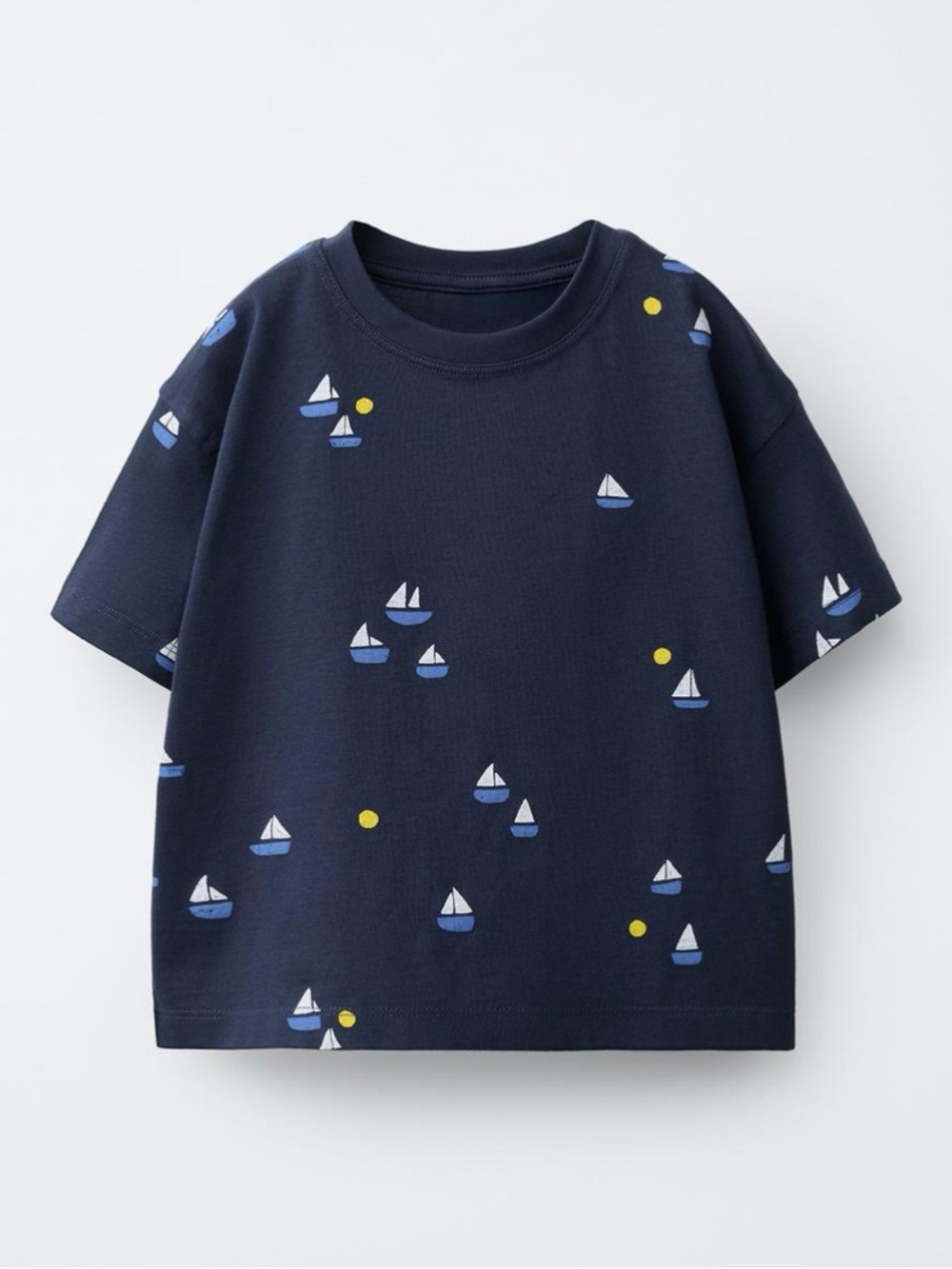 ZARA BOAT PRINT T-SHIRT